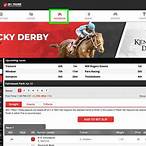 how to bet online horse racing